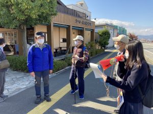 駅ハイの様子